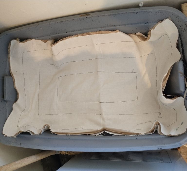 new Earthworm Blanket. sold by Dockery Lane Gardens. installed in existing earthworm bin