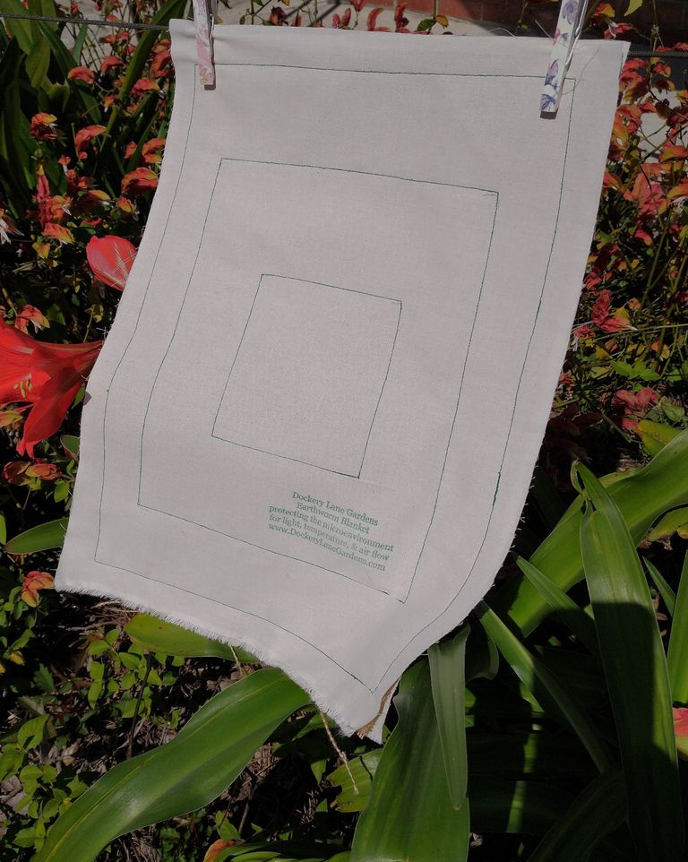 Earthworm Blanket sold by Dockery Lane Gardens